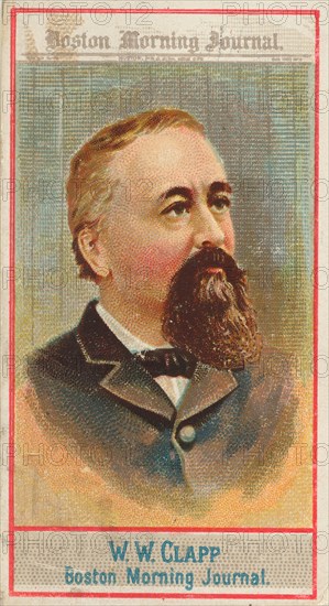 W.W. Clapp, Boston Morning Journal, from the American Editors series