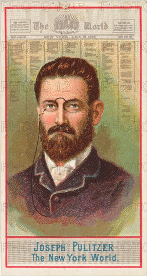 Joseph Pulitzer, The New York World, from the American Editors series