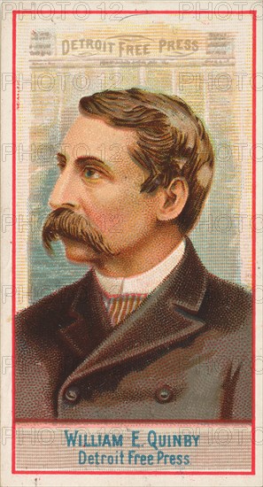 William E. Quinby, Detroit Free Press, from the American Editors series