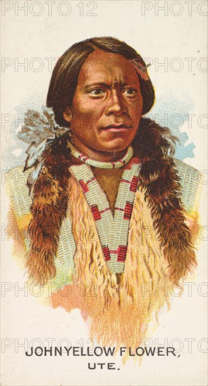 John Yellow Flower, Ute, from the American Indian Chiefs series