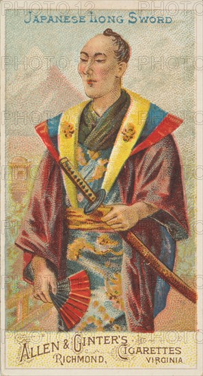 Japanese Long Sword, from the Arms of All Nations series