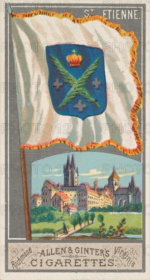 St. Etienne, from the City Flags series