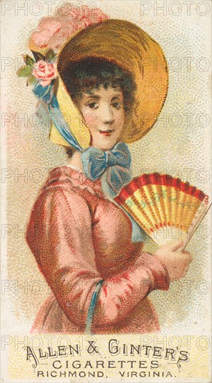 Plate 2, from the Fans of the Period series