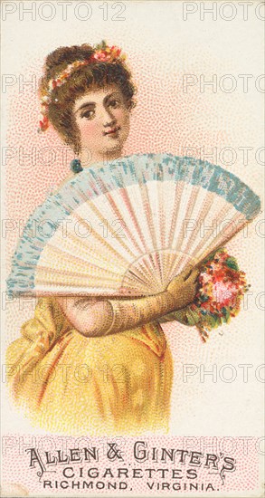 Plate 10, from the Fans of the Period series