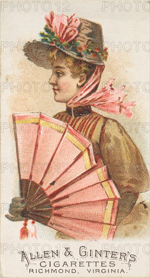 Plate 19, from the Fans of the Period series