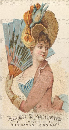 Plate 38, from the Fans of the Period series