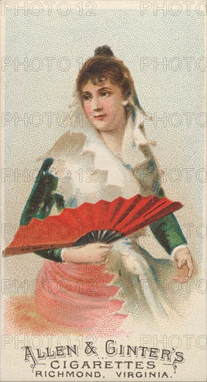 Plate 45, from the Fans of the Period series