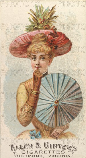 Plate 48, from the Fans of the Period series
