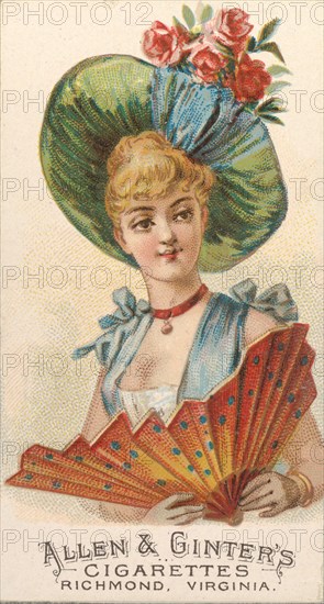 Plate 50, from the Fans of the Period series