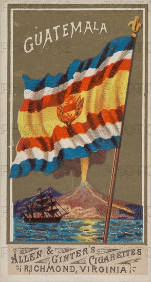 Guatemala, from Flags of All Nations, Series 1