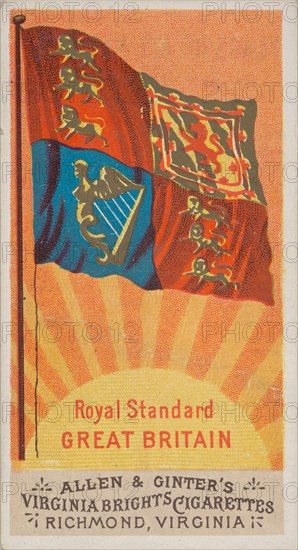 Royal Standard, Great Britain, from Flags of All Nations, Series 1