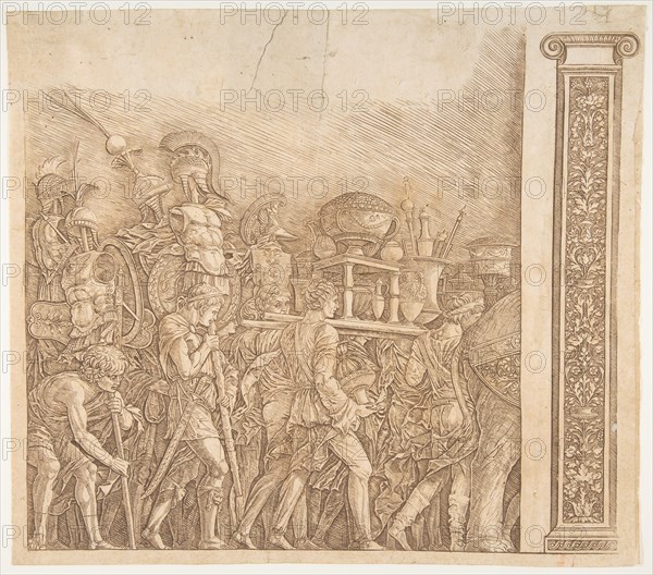 Triumph of Caesar: The Corselet Bearers, ca. 1490. Creator: Unknown.