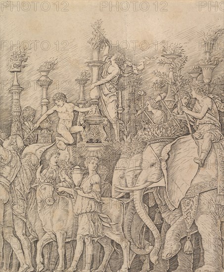 The Triumph of Caesar: The Elephants, ca. 1484-92. Creator: Unknown.