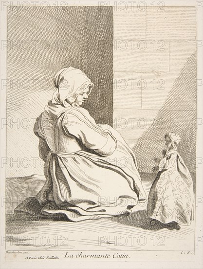 The Charming Doll, 1742. Creator: Caylus, Anne-Claude-Philippe de.