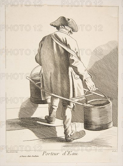 Water Carrier, 1742. Creator: Caylus, Anne-Claude-Philippe de.