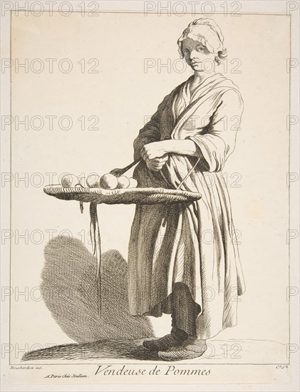 Apple Seller, 1746. Creator: Caylus, Anne-Claude-Philippe de.