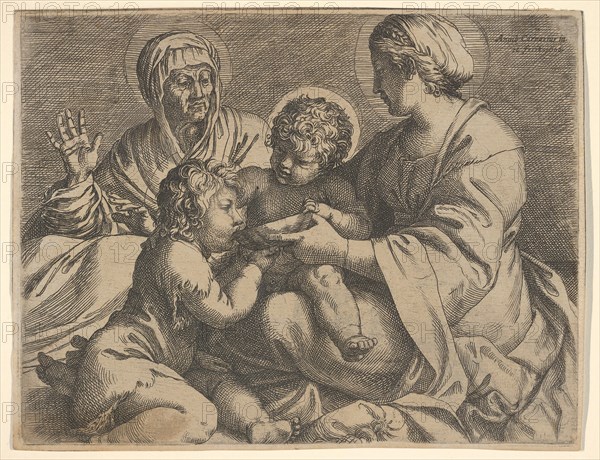 Madonna and Child with Saints Elizabeth and John the Baptist