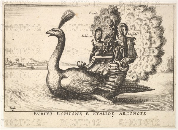 Plate 14: The Argonauts Eurytus, Echion, and Aethalides