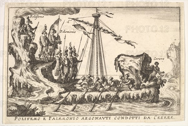 Plate 8: Polyphemus and Palemonius led by Ceres