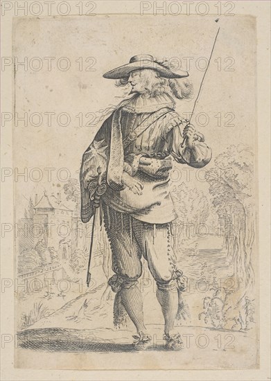 A Man Holding a Crop, 1629. Creator: Unknown.