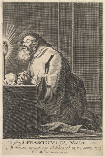 St. Francis de Paul, after 1627. Creator: Unknown.