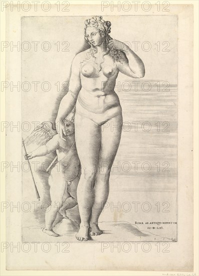 Speculum Romanae Magnificentiae: Venus and Eros, 1561. Creator: Unknown.