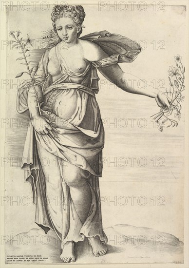 Flora, ca. 1560-70. Creator: Unknown.