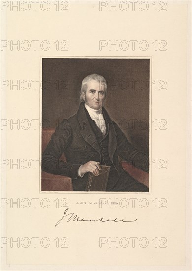 Chief Justice John Marshall, 1833. Creator: Asher Brown Durand.