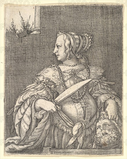 Judith, ca. 1526. Creator: Barthel Beham.