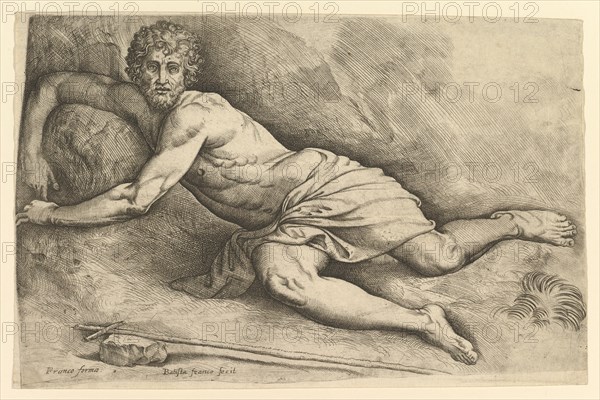 St. John the Baptist in the Wilderness, ca. 1552-54. Creator: Battista Franco Veneziano.