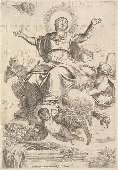 The Assumption of the Virgin. Creator: Carlo Maratti.