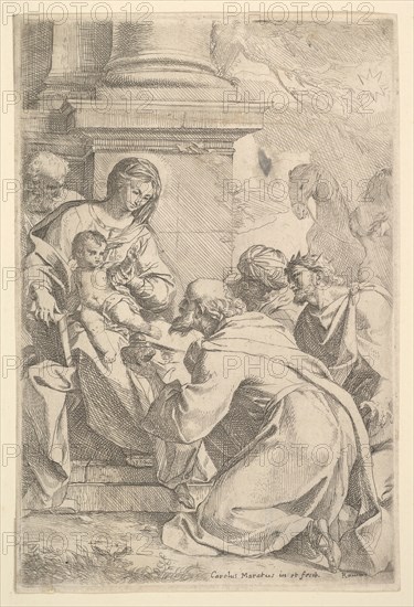 The Adoration of the Magi. Creator: Carlo Maratti.