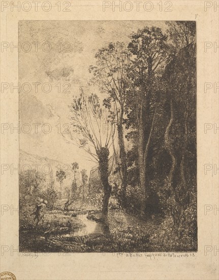 The Satyr, 1850. Creator: Charles Francois Daubigny.