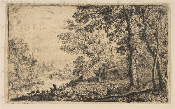 The Vision, ca. 1630. Creator: Claude Lorrain.