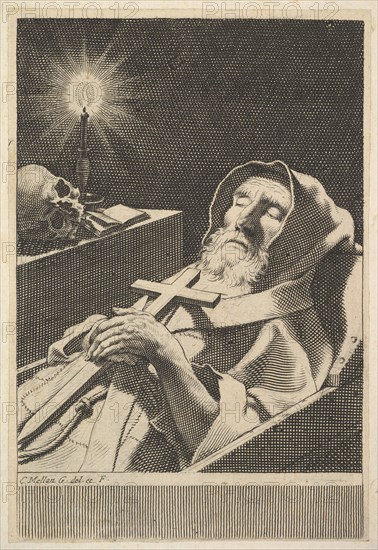 St. Francis de Paul. Creator: Claude Mellan.