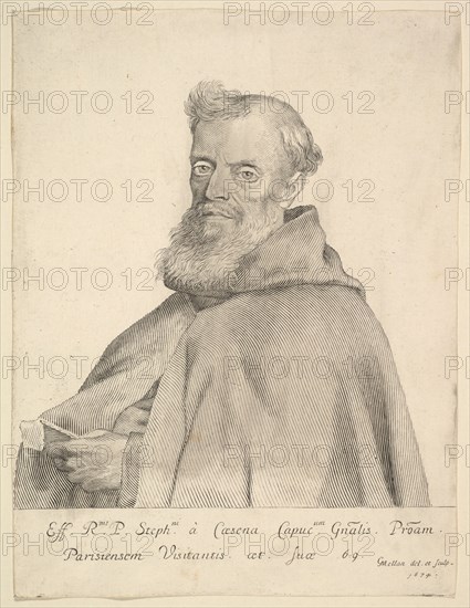 Le Père Étienne de Cesena, 1674. Creator: Claude Mellan.