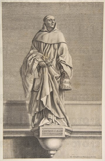 St. Peter Celestine. Creator: Conrad Lauwers.