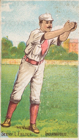 Seery, Left Field, Indianapolis, from the Gold Coin series