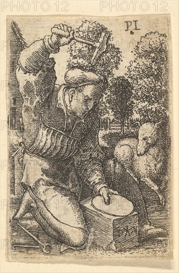 The Smith, 1520-25. Creator: Dirck Vellert.