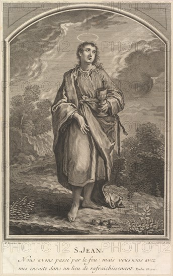 Saint Jean, 1726. Creator: Edme Jeaurat.