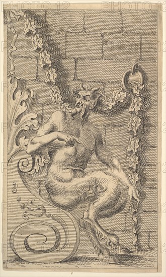 Sitting Satyrs, after 1732. Creator: Unknown.