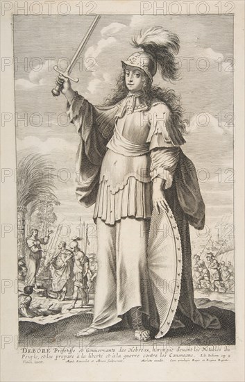 Déborah, 1647. Creators: Gilles Rousselet, Abraham Bosse.