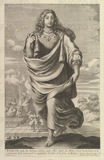 Porcie, 1647. Creators: Gilles Rousselet, Abraham Bosse.