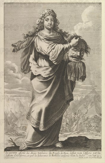 Judith, 1647. Creators: Gilles Rousselet, Abraham Bosse.