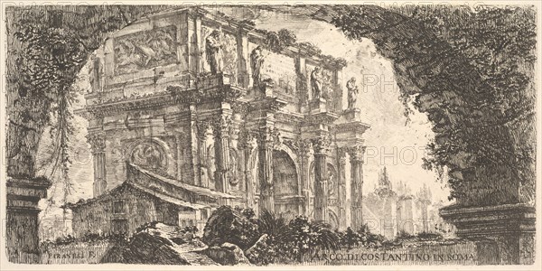 Plate 9: Arch of Constantine in Rome
