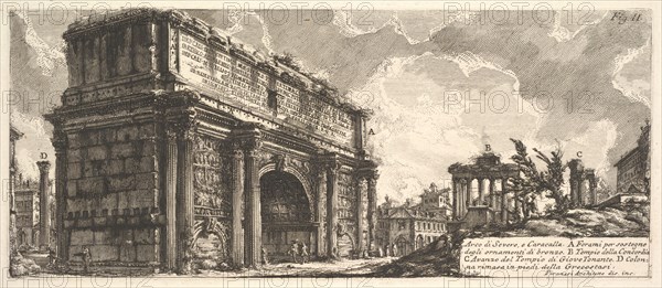 The Arch of Septimius Severus