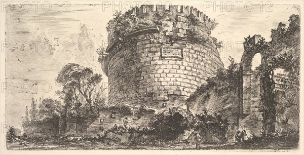 Plate 20: Tomb of Caecilia Metella called the Capo di Bove