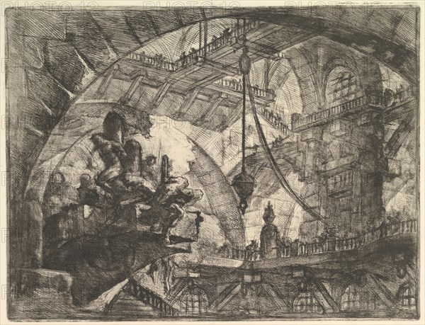Prisoners on a Projecting Platform, from Carceri d'invenzione