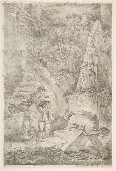 Theseus finding his father's arms, 1645