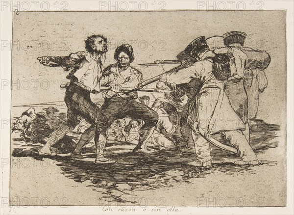 Plate 2 from 'The Disasters of War'
